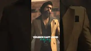 😈VIOLENCE can't avoid Rocky Bhai 🔥👑 [4k] Quality HDR Edit #kgf​ #yash​ #shorts​#viral#trending