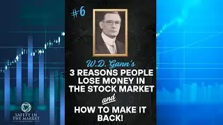 WD Gann - 3 Reasons People Lose Money in the Stock Market and How to Make it Back