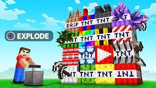 We Added NEW TNT To MINECRAFT! (overpowered)