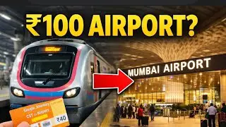 ₹100 Mein Mumbai Airport from CSMT?Metro Reality (No Taxi, No Uber)
