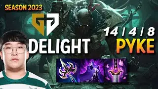 GEN Delight PYKE vs RAKAN Support - KR Ranked