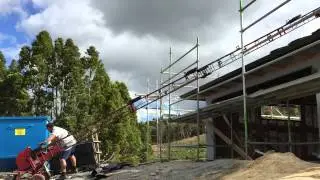 Roof Tiles going up