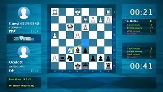 Chess Game Analysis: Guest45293348 - Ocelott, 0-1 (By ChessFriends.com)