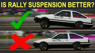 Forza Horizon 4 Forza Science l Is Rally Suspension Actually Faster In Drag Racing / Drag Tuning?