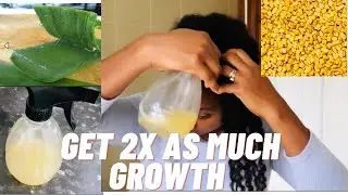 Use This For Massive Hair Growth | Aleo vera & Fenugreek leave in Conditioner