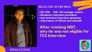 Selection in Bestpeers after MCA | No 10th 12th % criteria | Imp interview questions | JIT Borawan