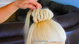 Peinado Recogido con Dona Fácil  #hairstyle #updohairstyle