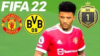 FIFA 22 Online Seasons #25 - Road To Division 1 - Man Utd vs Dortmund
