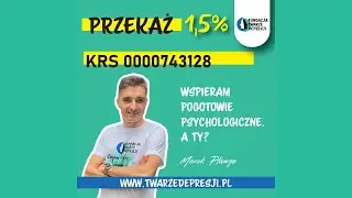 Marek Plawgo: Przekażę 1,5% podatku Fundacji Twarze Depresji. Dlaczego?