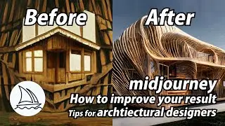Midjourney Tips for architects : Improving the result