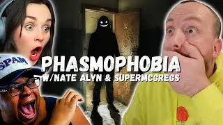 PHASMOPHOBIA gave me NIGHTMARES w/ Nate Alyn & SuperMcGregs!!! (JUMPSCARES!)