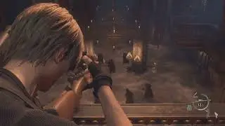 Resident Evil 4 (2023) - Castle Audience Chamber strategy