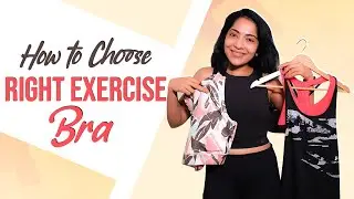 How to Find Right Exercise Bra? | Tips | Stay Fit With Ramya