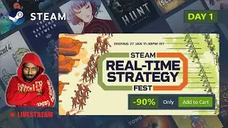 Steam RTS Fest : Sale - Day 1 | 1080p | Gameplay and Review