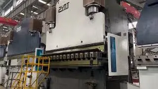 800T ZYMT CNC Press brake,  thickness 30mm bending test