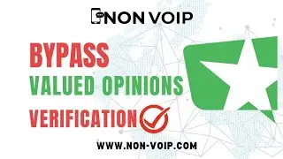 Bypass Valuedopinions SMS verification with a real permanent non-voip USA phone number non voip.com