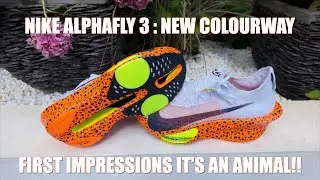 Nike Alphafly 3 | New Animal Print Colorway | First Impressions