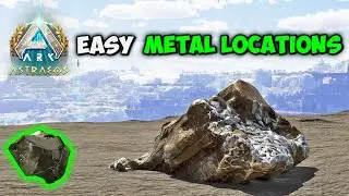 ЛУЧШИЕ МЕСТОПОЛОЖЕНИЯ МЕТАЛЛИЧЕСКИХ ПОВЕРХНОСТЕЙ на Астреосе | ARK Survival Ascended