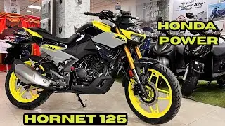 Honda Hornet 125 Neon Green Colour Detailed Review On Road Price Features Mileage ! CB 125 Hornet !