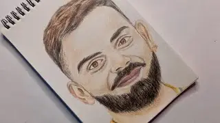 Colour pencil portrait drawing|| Latest sketch|| Pencil art tutorial for beginners||Sketch tutorial