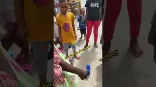 Touch part of your body and pick the bottle game challenge