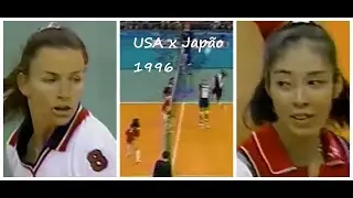 Cl&aacute;ssicos do V&ocirc;lei - EUA x Jap&atilde;o - OL 1996 - V&ocirc;lei Feminino