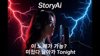 이 노래&hellip; 미쳤다. 밤하늘 찢고 올라간다 | 날아가 Tonight (Full Ver.) 감성 | StoryAi