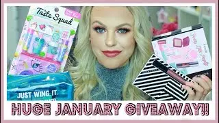 JANUARY GIVEAWAY 2018 | CLOSED!!