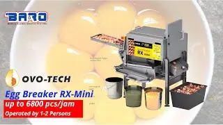 Mesin pemecah telur Ovotech RX Mini (egg breaker)