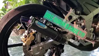 The original DBS carbon titanium silencer is really cool on the Ninja R | review