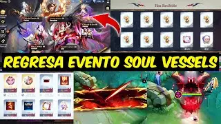 LLEGA EL SQUAD COMPLETO 5 SKINS SOUL VESSELS! BENEDETTA, CECILION, CLINT, AAMON Y HANABI