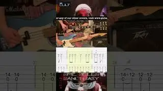 She Sells Sanctuary - The Cult - Guitar & Bass Lesson - Rolling Tab - Cover - Demonstration