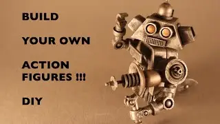 How to scratch build ACTION FIGURES from PLASTIC CASES !!! #1
