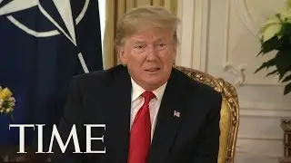 President Trump Responds To North Korea's Veiled Threat At NATO Summit In London | TIME