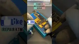iPhone 12 motherboard repair.