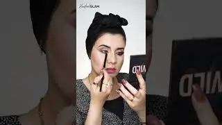 EYELINER + RED LIP MAKEUP LOOK (QUICK & EASY)