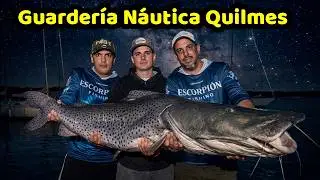 Noche de PESCA y Asadito en el Club Náutico Quilmes