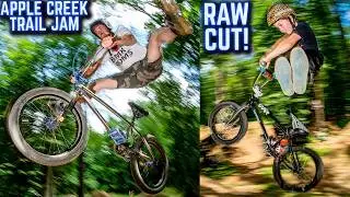 RAW CUT &mdash; 100 ЧЕЛОВЕК ОДНОВРЕМЕННО!! &mdash; Apple Creek BMX Trail Jam 2025