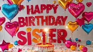 🎉 Happy Birthday Wishes for Sister | Funny and Sweet Greeting 🎂💖
