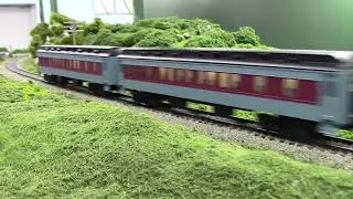 HO Scale: Polar Express at Brush Creek & Western club layout