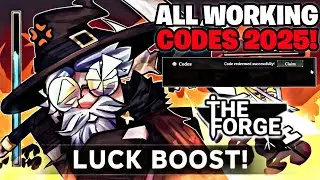 НОВЫЕ РАБОЧИЕ КОДЫ ДЛЯ THE FORGE В ДЕКАБРЕ 2025 ГОДА! КОДЫ ДЛЯ ROBLOX THE FORGE
