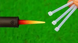 Just a soldering iron and a zip tie &mdash; fix any broken plastic in your home! Life Hacks