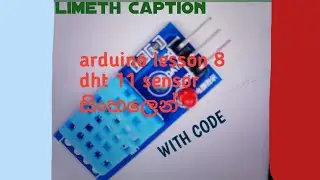 Arduino lesson 8 dht 11 humidity and temperature sensor