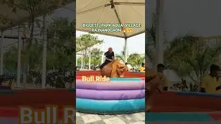 HOLD ON TIGHT AND NEVER LET'S GO 🤗🔥#aquavillage #youtubeshorts #biggestpark #fun #bull