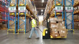 Deichselstapler DS Serie von Oswald Transportger&auml;te