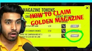 How to get golden magazine jai firewall party event | ff new event today | free fire new event !