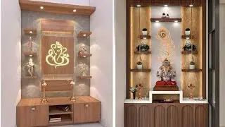 50+Most Beautiful Mandir Designs for Home | Pooja Room Designs.Latest 2023