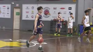 Young basketball talents from Blumenau