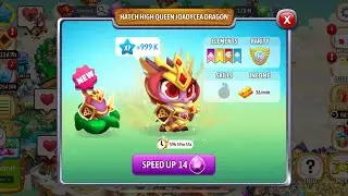 Hatch High Queen Joadcea Dragon in Dragon City #dragoncitygameplay