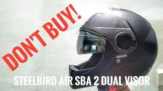 Don't Buy Steelbird Air SBA 2 Dual Visor Without Watching This! Pros and Cons of SBA 2 Sun Visor